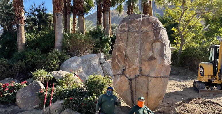 Boulders and Rock Lifts in California