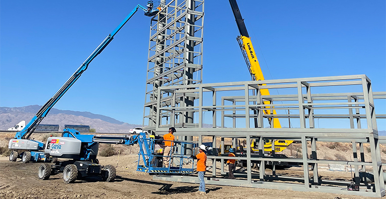 Photo of Desert Crane's Boulder Lifting